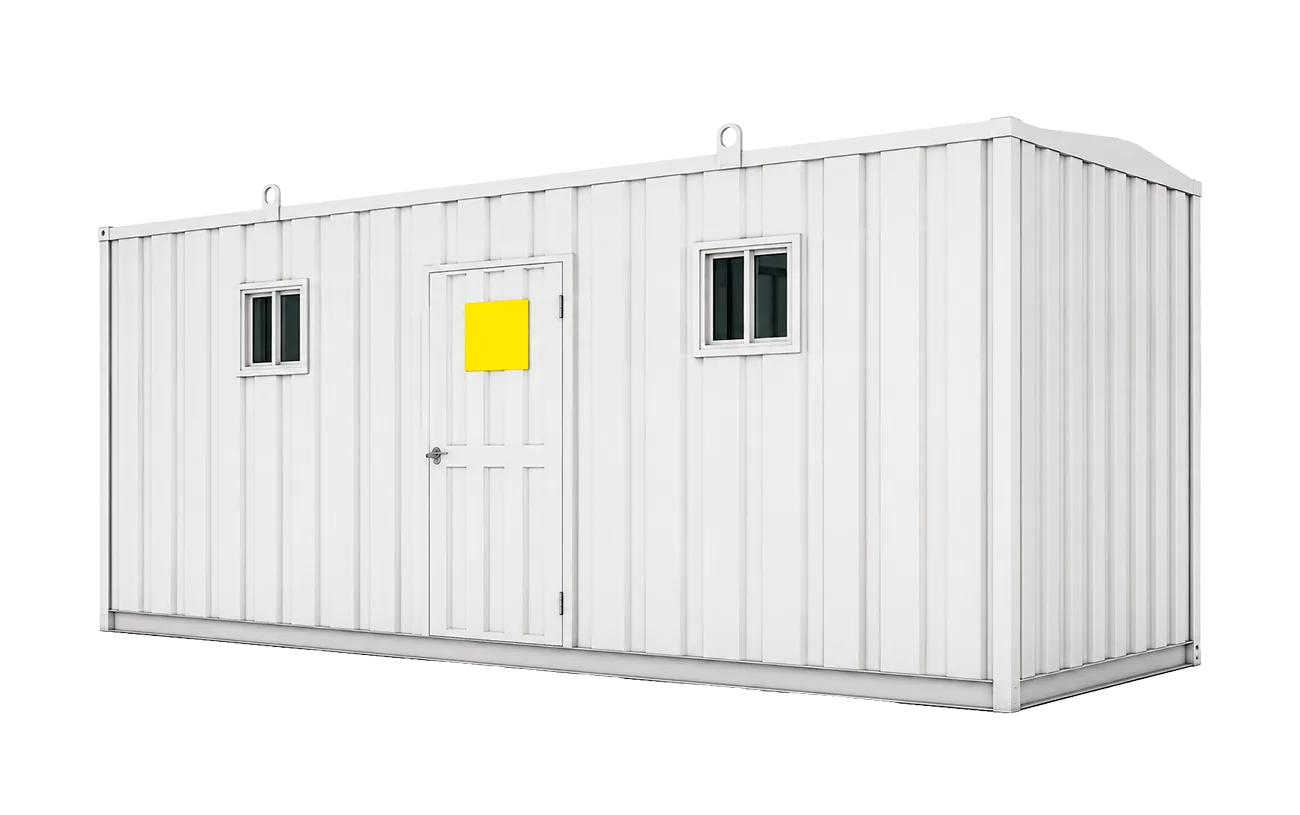 Módulo Baño Económico 20 Pies — 3 Duchas + 3 WC + 3 Lavamanos — 6 m en venta y arriendo