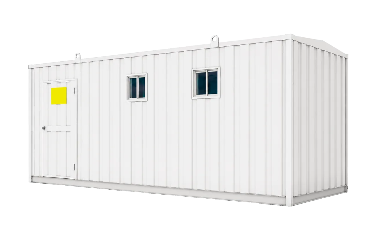 Módulo Baño Económico 20 Pies — 6 WC + 6 Lavamanos — 6 m en venta y arriendo