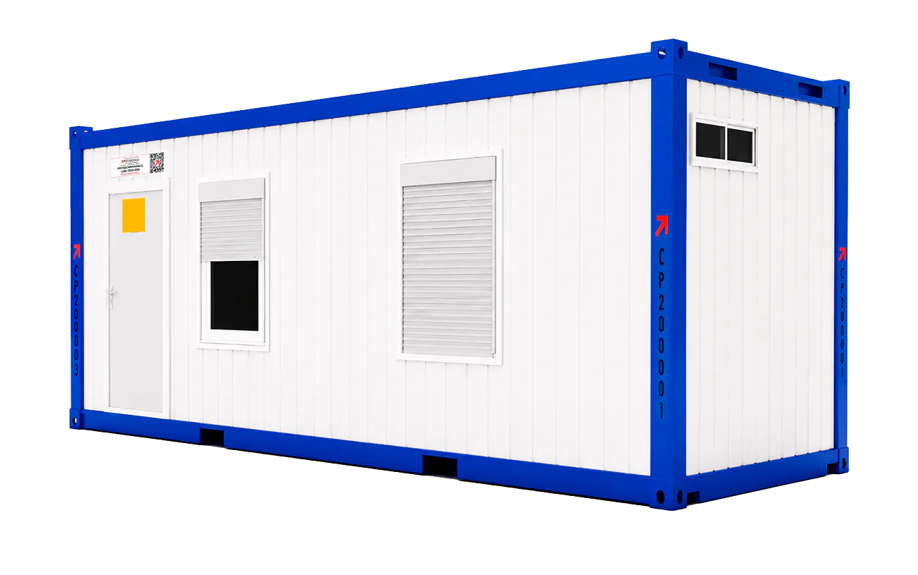 Oficina Armable 20 Pies — Baño Completo — 6 m en venta y arriendo