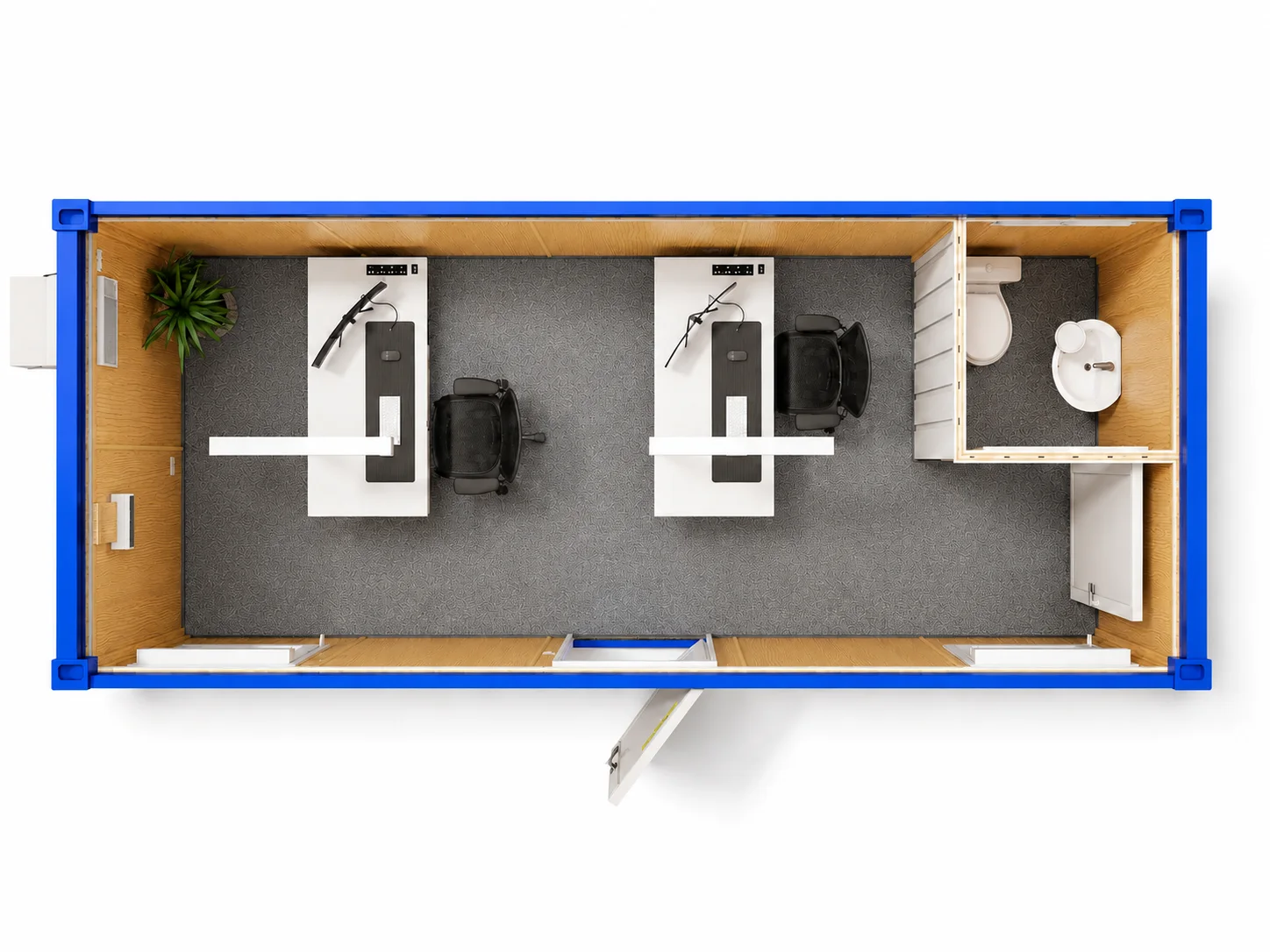 oficina armable modular, foto 3