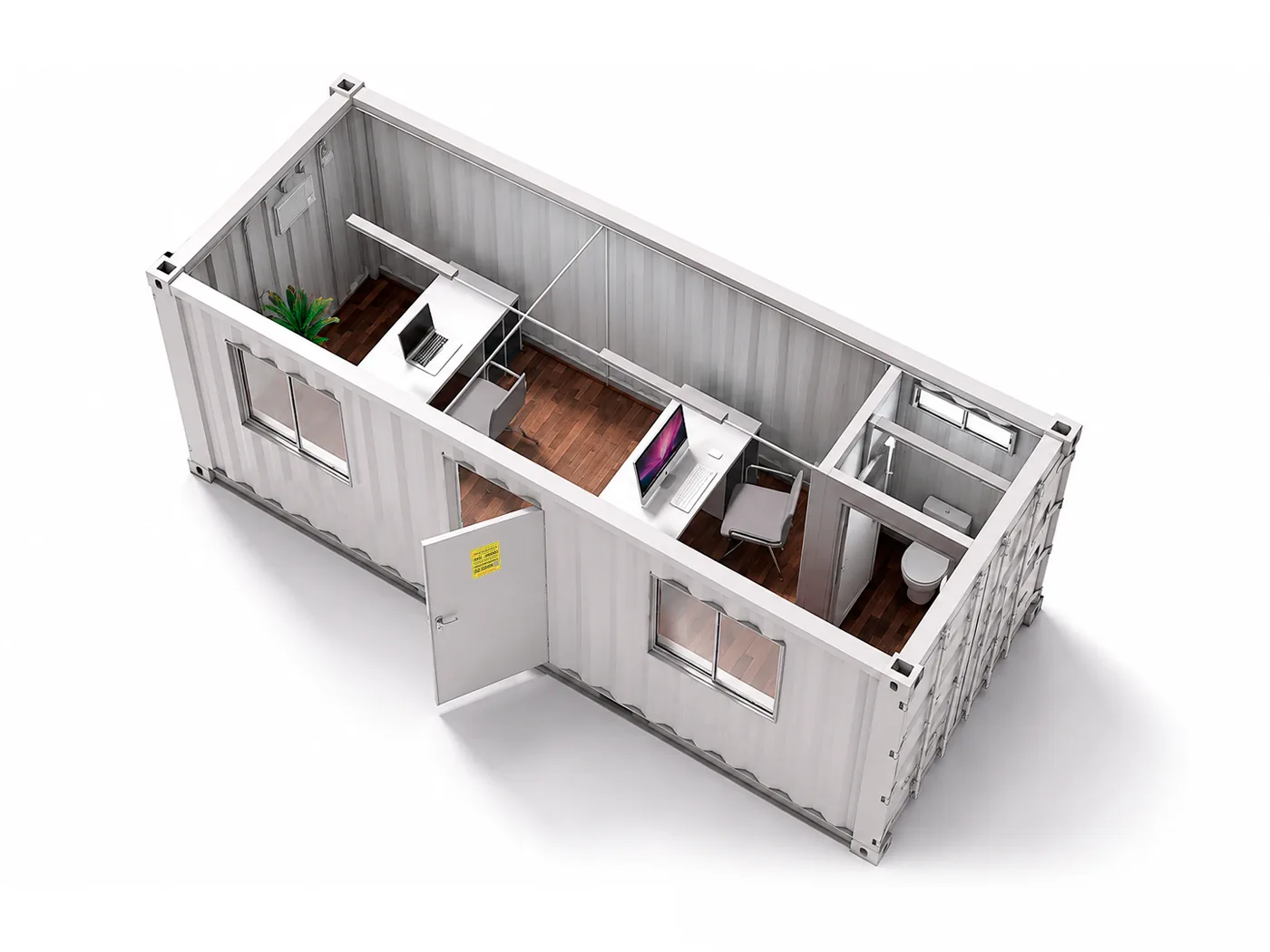 oficina container, foto 3