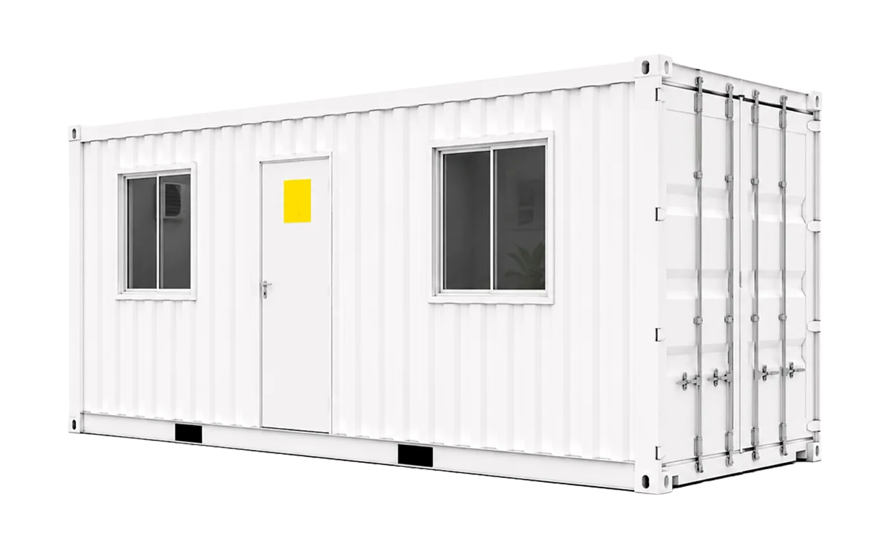 Oficina Container 20 Pies Sin Forrar — Planta Libre — 6 m en venta y arriendo